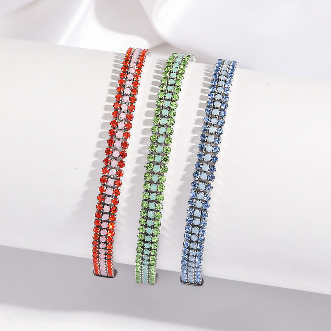 Bracelet Signature Shine | Or Blanc