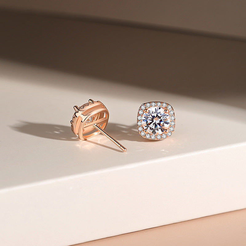 Boucles d'oreilles Glennis | Or rose 18k