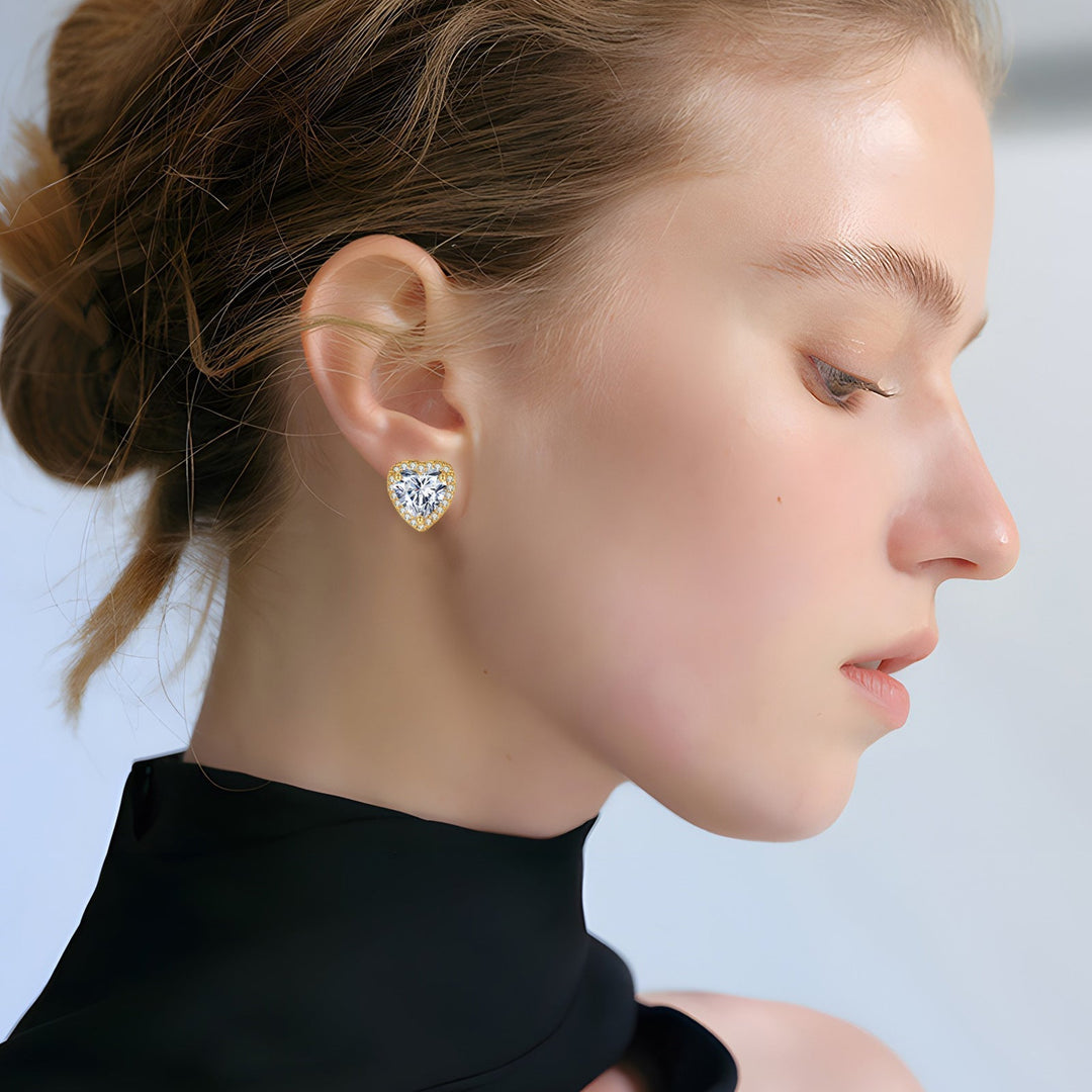 Boucles d'oreilles Éclat Doré