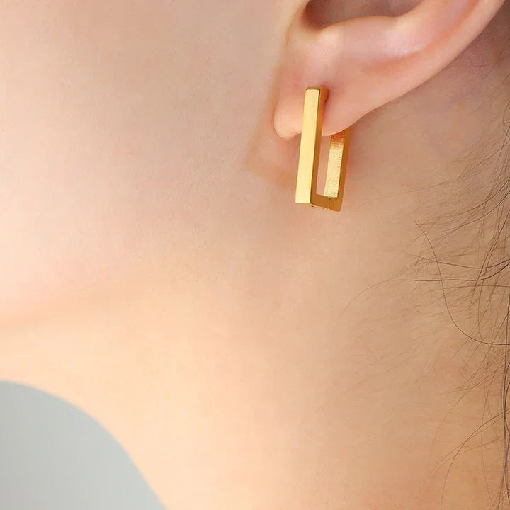 Boucles d'oreilles Terrafin Geometrica
