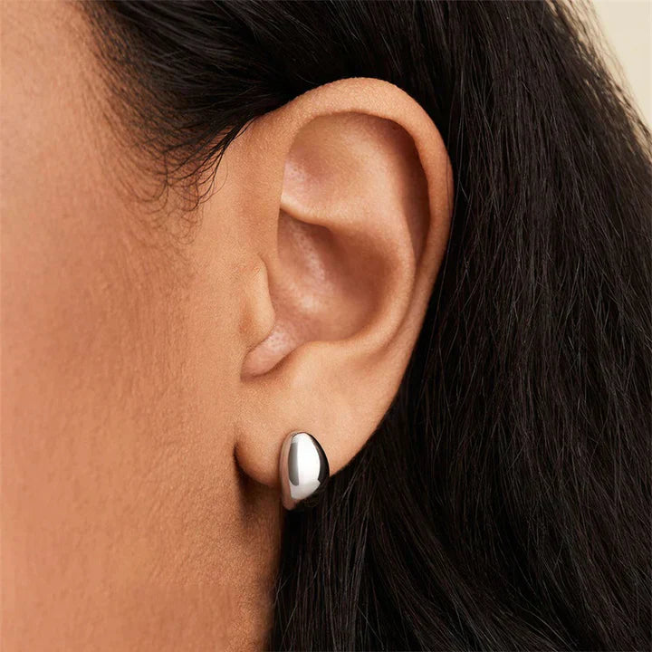 Boucles d'oreilles Sabella Lucerna | Or blanc 18k