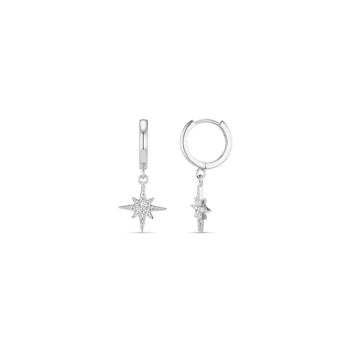 Les Boucles d'Oreilles Vudu | Or Blanc