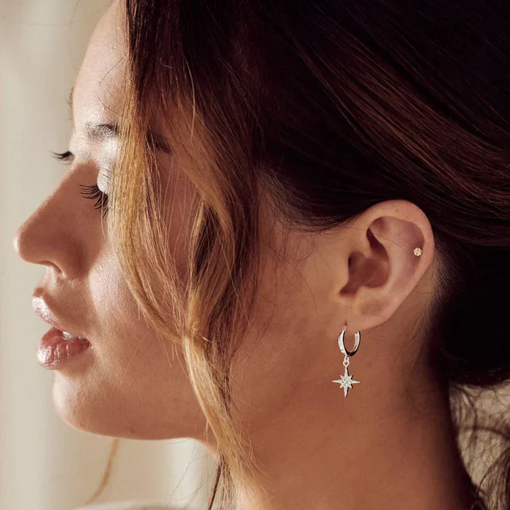 Les Boucles d'Oreilles Vudu | Or Blanc
