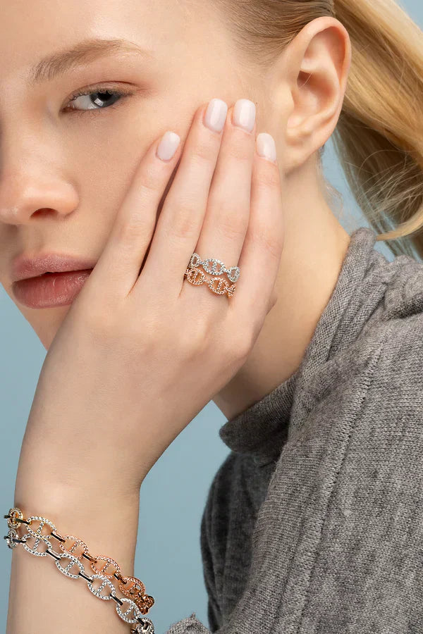 Bague Isla Marina | Or Blanc