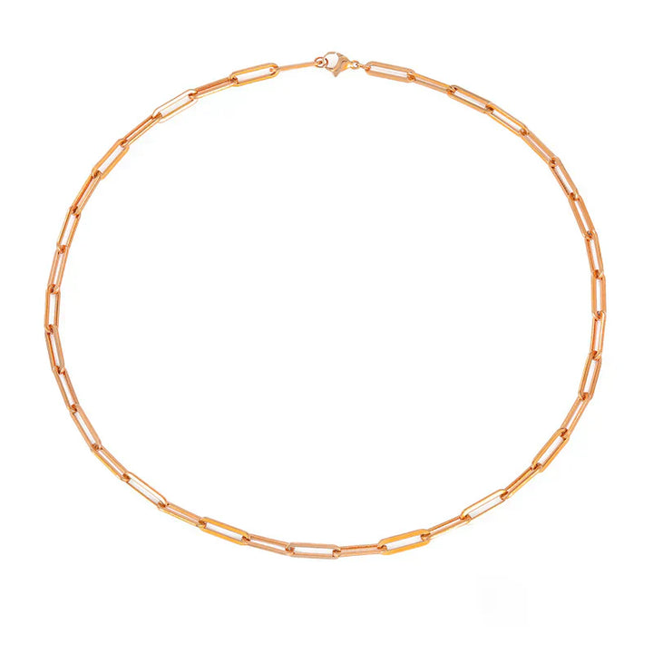 Collier en Chaîne Élégant Archen | Or Blanc