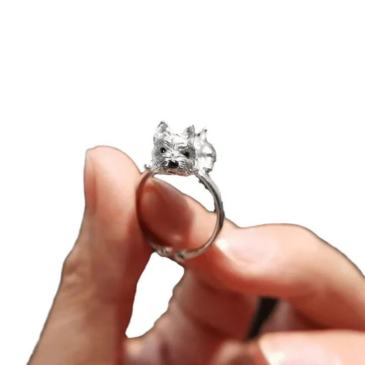 Bague pour Chien Ajustable de Style Rétro
