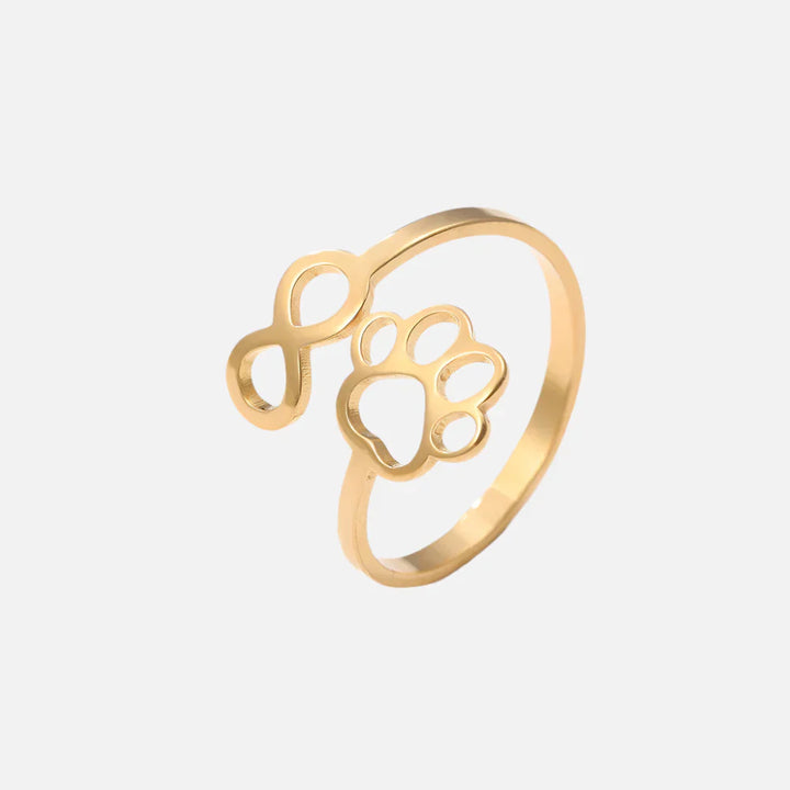 Bague Infini Ajustable en Acier Inoxydable