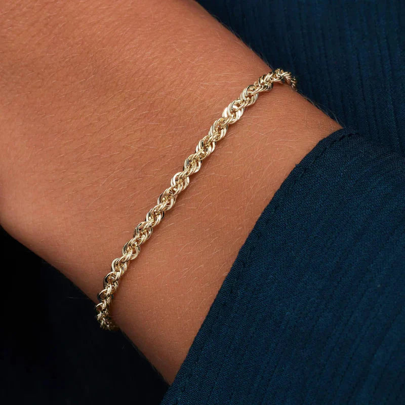 Bracelet Chaîne Torsadée | Or