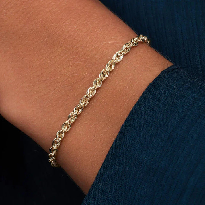 Bracelet Chaîne Torsadée | Or