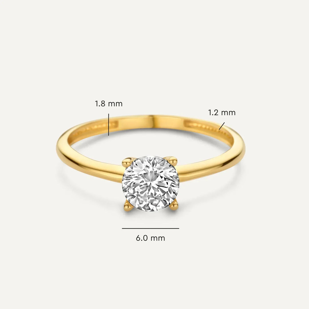 Bague Savaya El Playa | Or Blanc