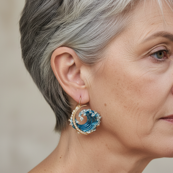 Boucles d'oreilles Serment de l'Océan