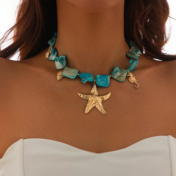 Collier Bleu Rêves d'Océan
