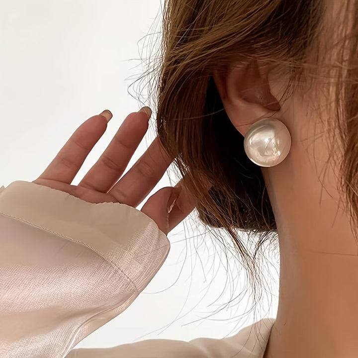 Boucles d'oreilles à perles vintage