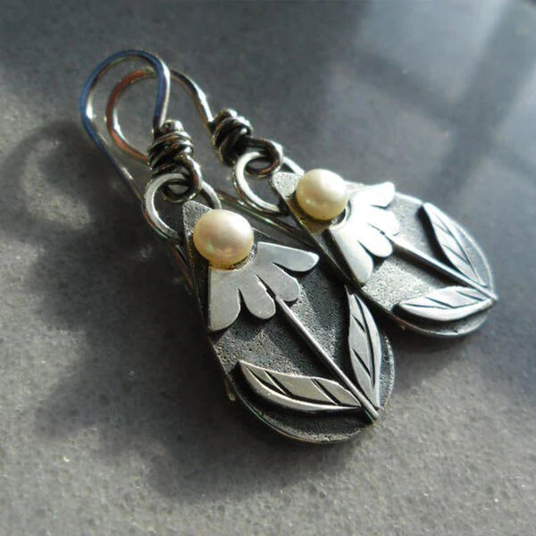 Boucles d'oreilles Fleur Déchirée