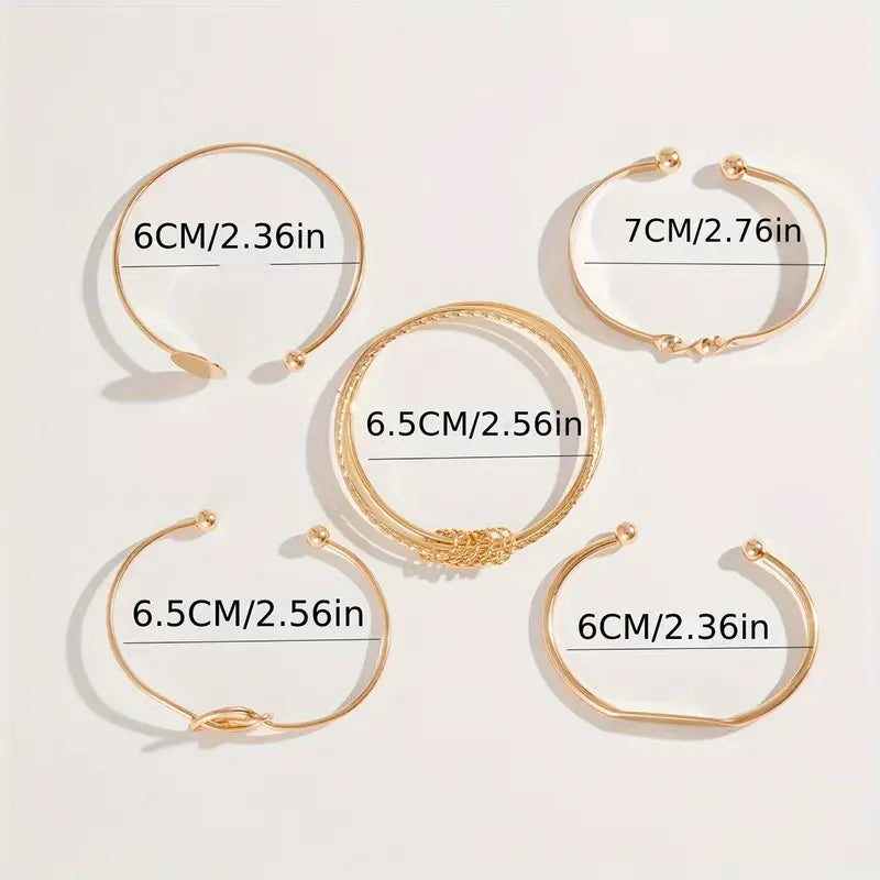 Bracelet Éléganse Noué | Or