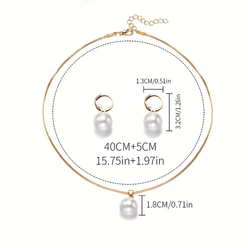 Collier en Perles Élégant et Gracieux