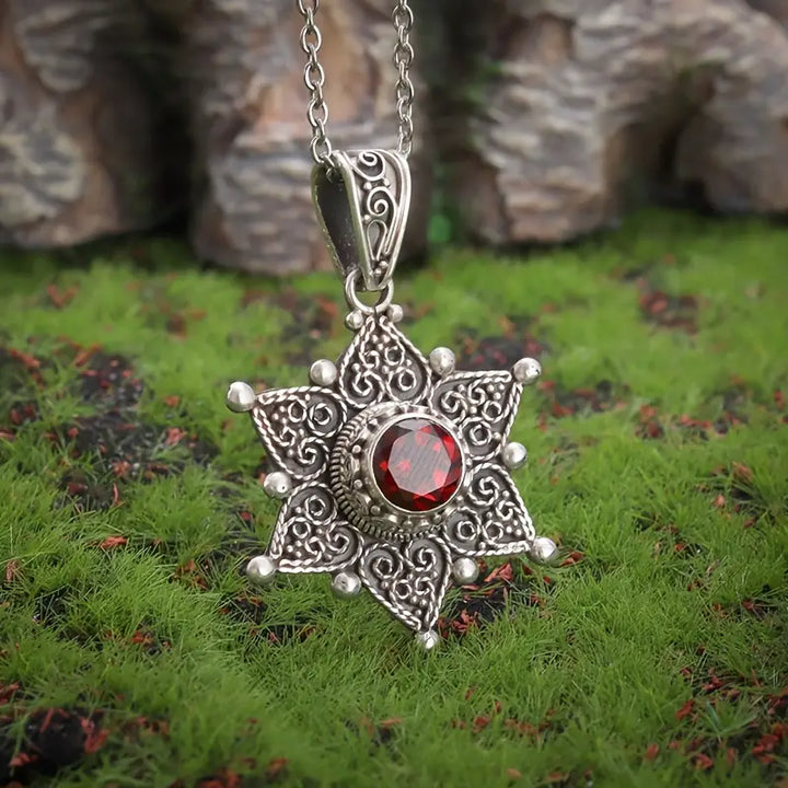 Collier Jessindra Carmalyth | Or Blanc