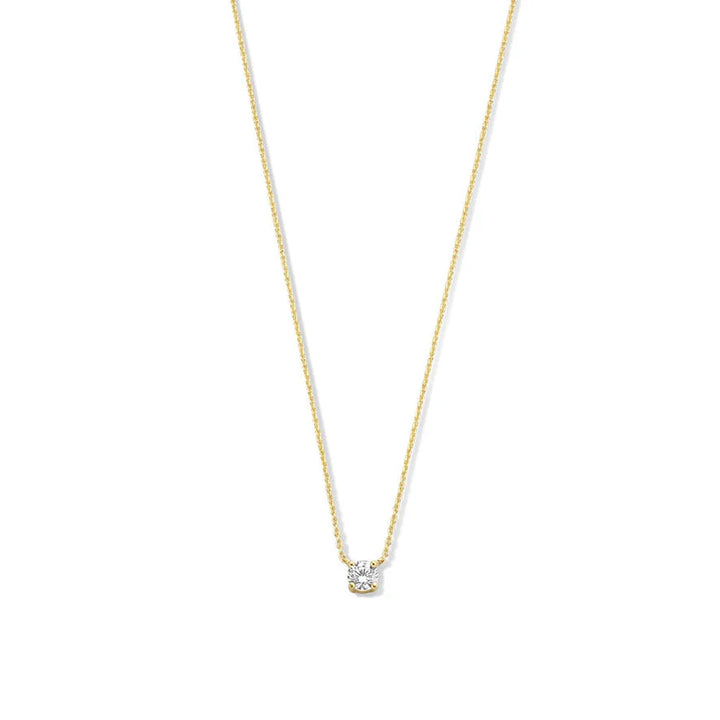 Collier en Pierre Moissanite Cléa | Or