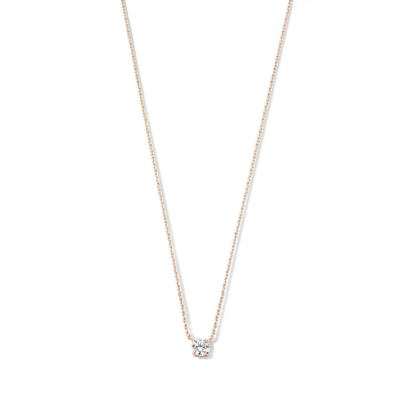 Collier en Pierre Moissanite Cléa | Or