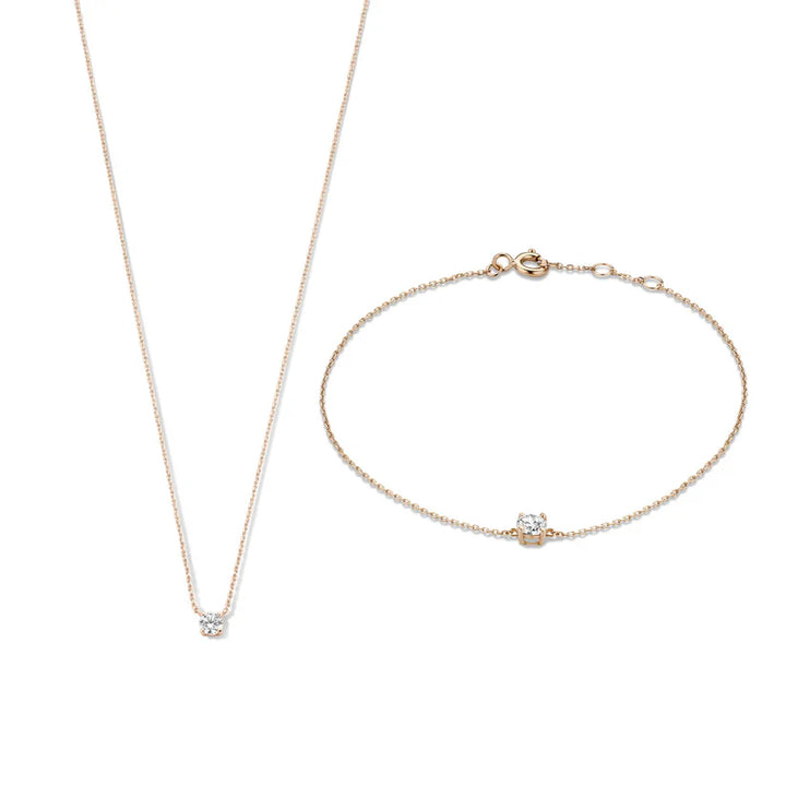 Ensemble de Pierre Zirconia Cléa | Or
