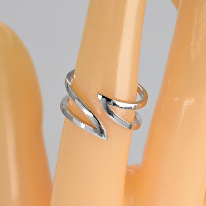 Bague en Argent Ajustable