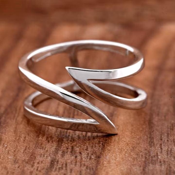 Bague en Argent Ajustable