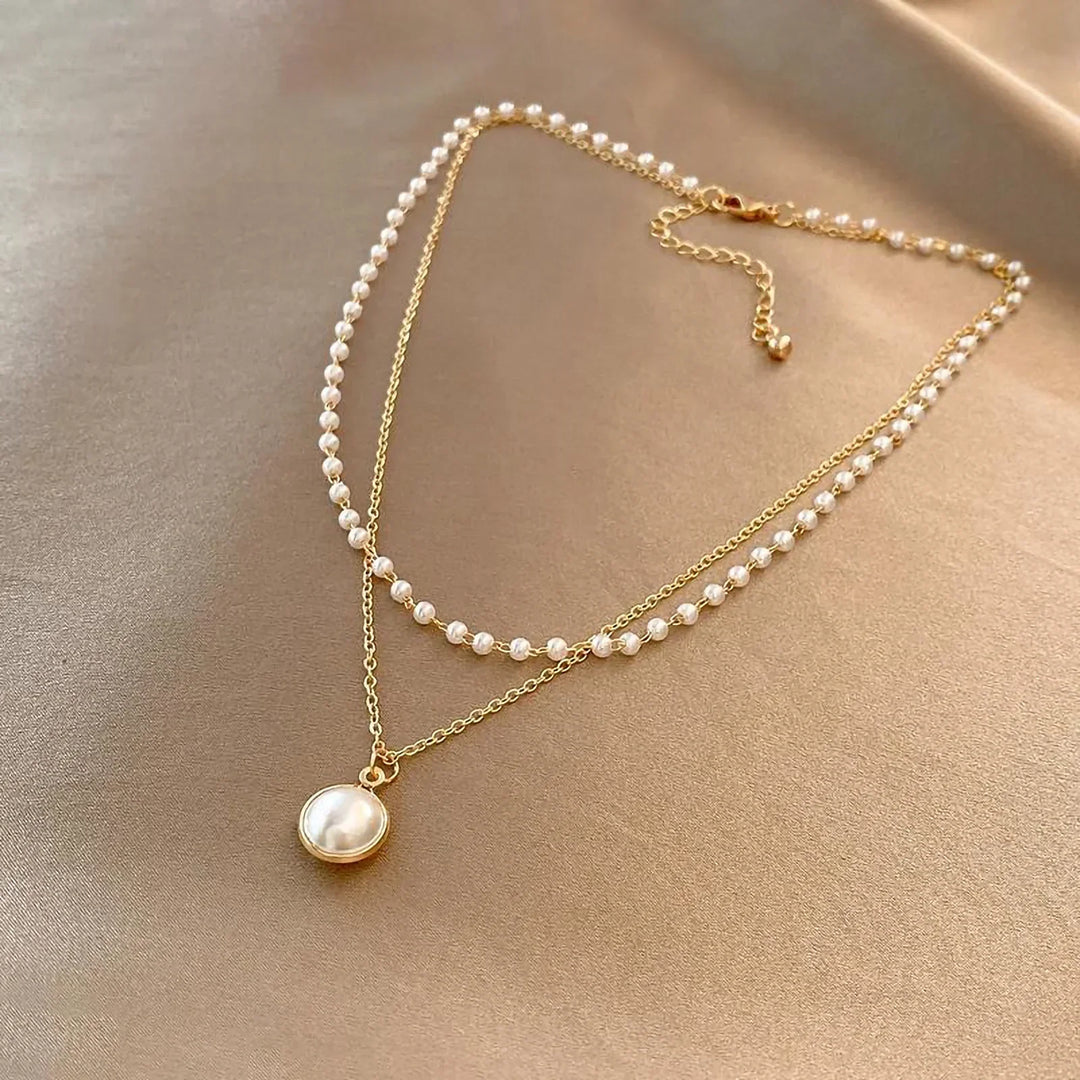 Collier de Perles Exquis | Or
