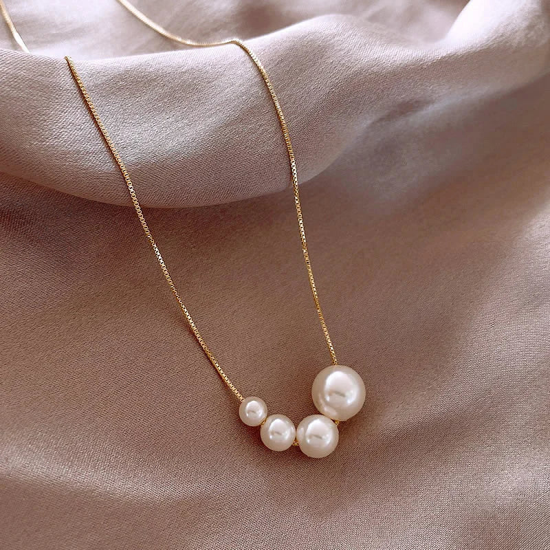 Collier de Perles Exquises | Or