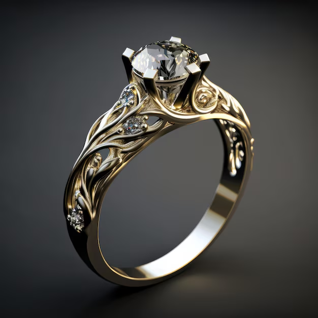 Bague en Zirconia Élégante et Exotique