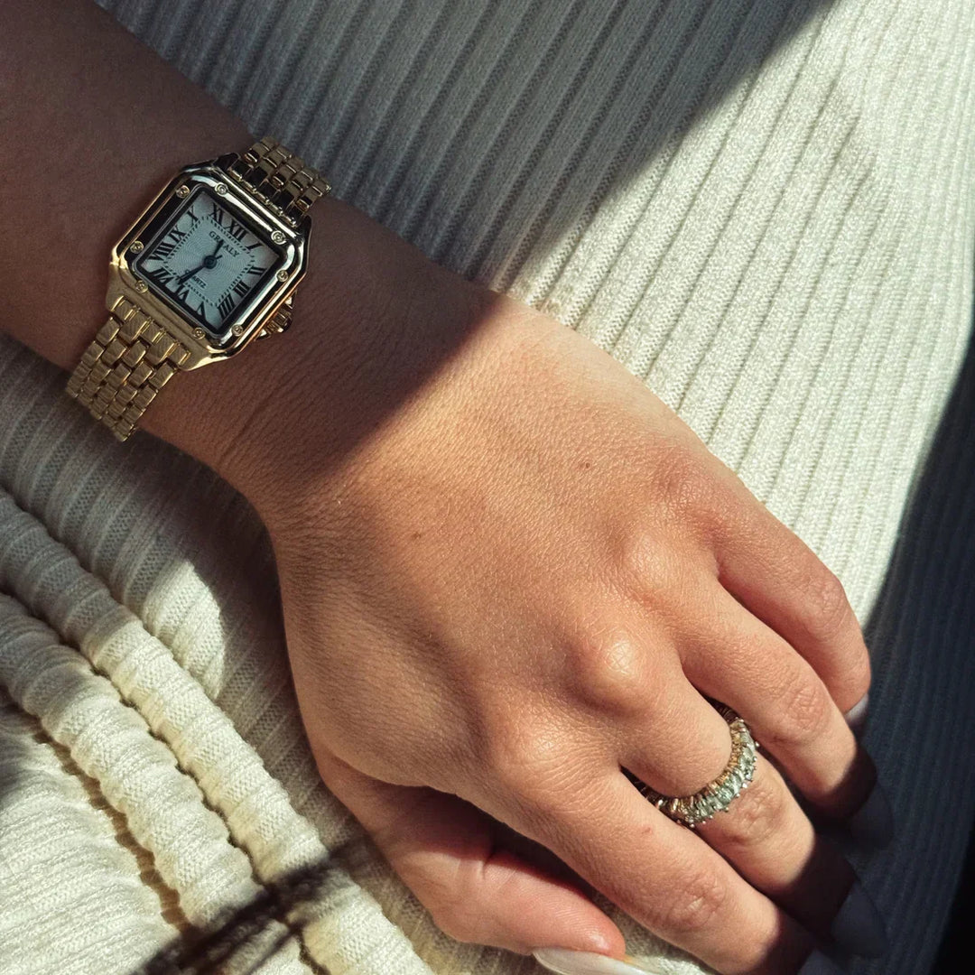 Montre Fienna | Or Blanc