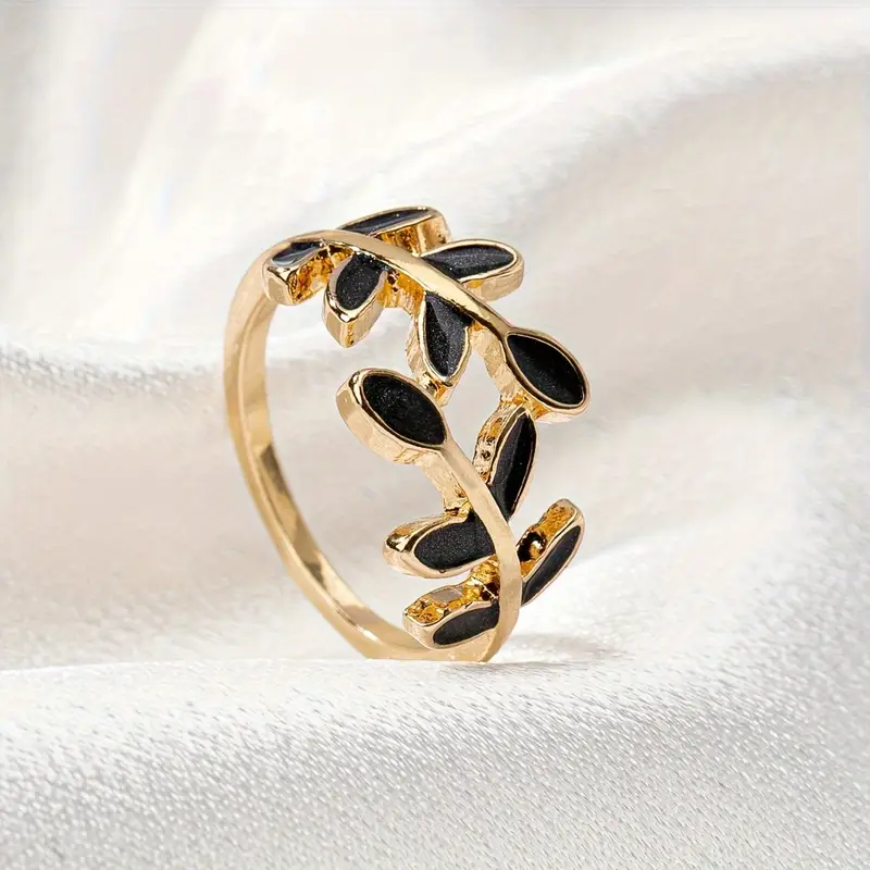 Bague en Or Noire