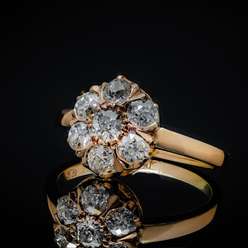 Bague en Or Rosé Éclatante