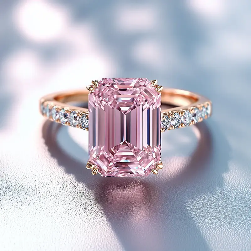 Bague en Cristal Rose Rêve