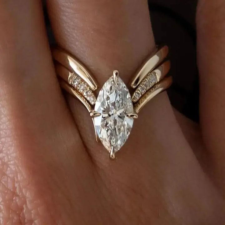 Bague en Or Drop Crown