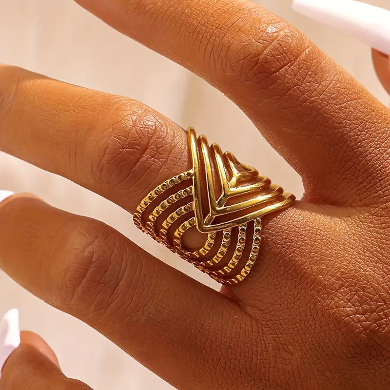 Bague en Or avec Motif