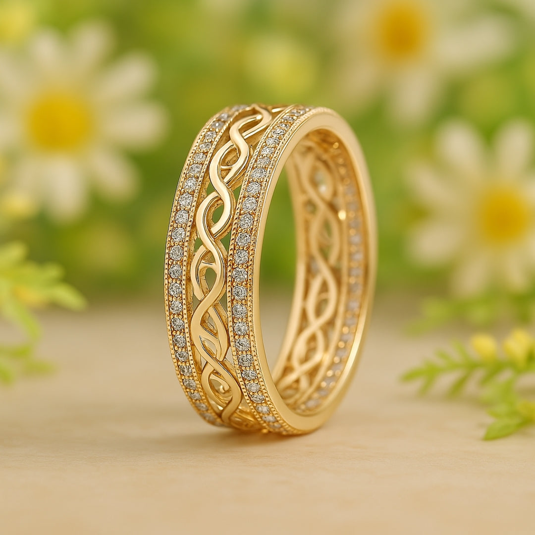 Bague en Or Bright Hollow