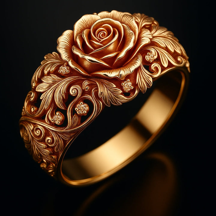 Bague Fleur d'Or
