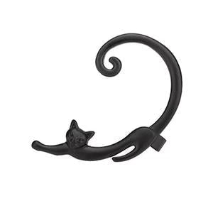 Boucles d'oreilles Charme Silver Whisker | Or Blanc
