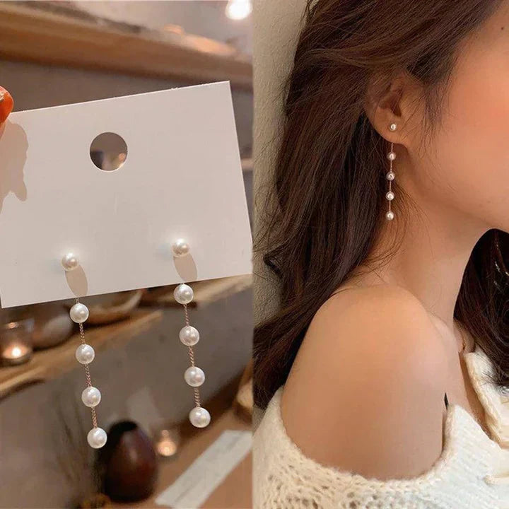 Boucles d'oreilles Silvia Luminara | Or blanc 16k